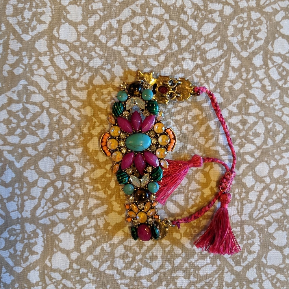 Vibrant Tie Bracelet